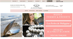 Desktop Screenshot of les-perles.com